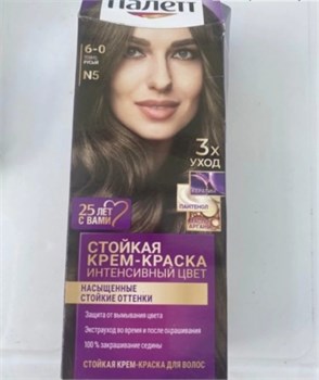 Краска для волос Palette Темно-русый 6-0 (N5) 1/10 KP-2440