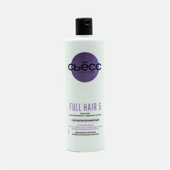 Бальзам для волос СЬĔСС Full Hair 5 для тонких 450 мл 1/12 KP-2573
