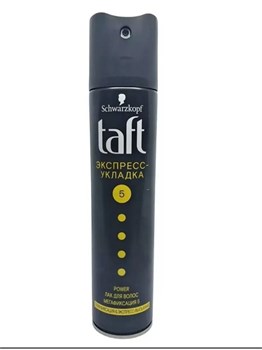 Лак для волос Taft Power Экспресс-Укладка №5 Мегафиксация 225 мл 1/12 KP-2605