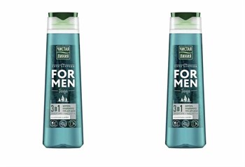 Шампунь Чистая Линия For Men 3в1 Taiga Энергия и Чистота 400 мл 1/12 KP-2759