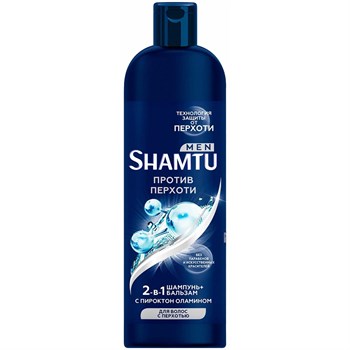 Шампунь Shamtu Men Густота и Свежесть экстракт мелиссы 500 мл 1/12 KP-2769