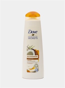 Шампунь Dove Nourishing Secrets Восстановление куркума и кокос масло 250 мл 1/12 KP-2215