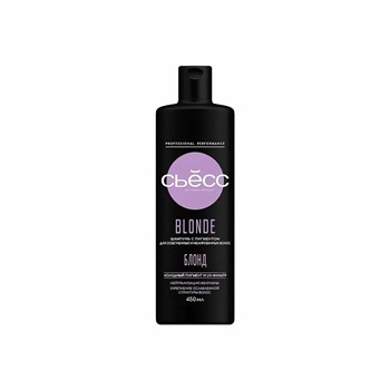 Шампунь СЬĔСС Blonde с пигментом для осветленных 450 мл 1/12 KP-2583