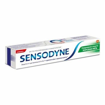 Зубная паста Sensodyne Ежедневная Защита Морозная Мята 75 мл 1/12 KP-2019