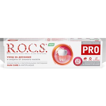 Зубная паста R.O.C.S. PRO Gum Care &amp; Antiplaque 74 г 1/18 KP-2530