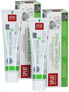 Зубная паста SPLAT Professional Лечебные травы 100 мл 1/25 KP-2554