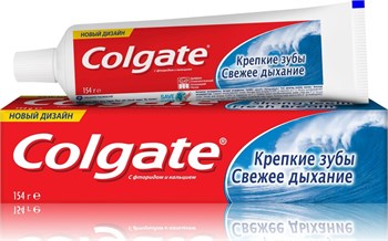 Зубная паста Colgate Крепкие Зубы Свежее Дыхание 100 мл 1/48 KP-2299