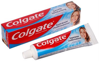 Зубная паста Colgate Бережное Отбеливание 50 мл 1/72 KP-2304