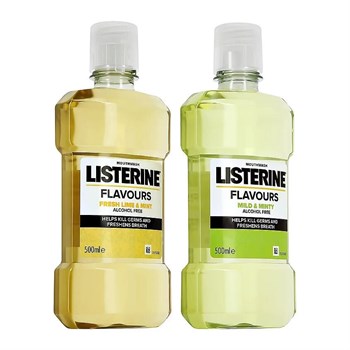 Ополаскиватель для полости рта Listerine FLAVOURS Mild &amp; Minty 250 мл 1/6 (стикер) KP-2342