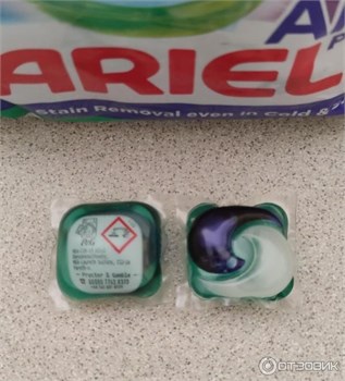 Капсулы для стирки Ariel Pods Color 12шт 1/4 KP-2064