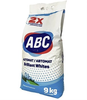 ABC Порошок для стирки белья ГОРНАЯ СВЕЖЕСТЬ 9 кг 1/1 KP-2086