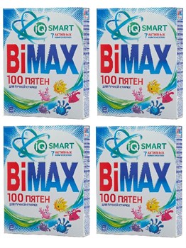 Стиральный порошок BiMAX 100 Пятен ручная стирка 400 г 1/24 KP-2112