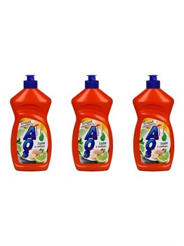 Средство для мытья посуды AOS Лайм и имбирь 450 г 1/20 KP-2044