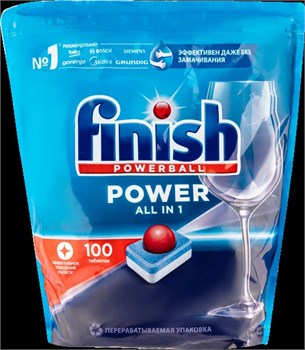 Finish Power All in 1 Таблетки для ПММ 100 шт 1/3 KP-2680