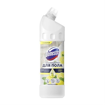 Гель-концентрат для пола Domestos Чистота и блеск Лимон и мята 1000 мл 1/12 KP-2244