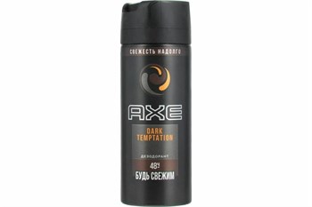 Дезодорант аэрозоль AXE Дарк Темптейшн 150 мл 1/6 KP-2025