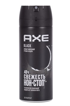 Дезодорант аэрозоль AXE Блэк 150 мл 1/6 KP-2030