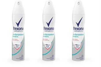 Антиперспирант аэрозоль Rexona Антибактериальная свежесть 150 мл 1/6 KP-2510