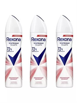 Антиперспирант аэрозоль Rexona Абсолютный комфорт 150 мл 1/6 KP-2511