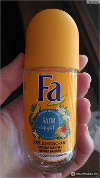 Дезодорант ролик Fa Ритмы острова Бали Delight манго и ваниль 50 мл 1/6 KP-2665