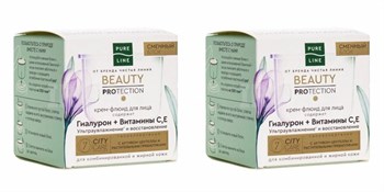 Крем-мусс для лица Pure Line Чистая Линия сменный блок 45 мл 1/12 KP-2726