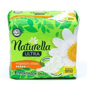 Прокладки гигиенические Naturella Ultra Camomile Normal Plus 9 шт 1/24 KP-2391