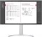 Монитор LG 32" 32UP550-W VA 4K сереб 4ms HDMI DP USB M/M HAS 60Hz 280cd Ex/Уценка/царапины на матрице/не родная коробка TN-МОНИ-0102